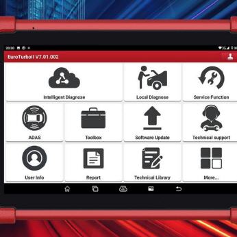 Diagnoseger&auml;t LAUNCH X431 EUROTURBO 2 Version 2+2E