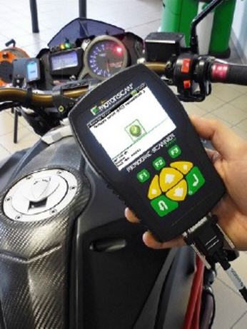 Motorrad-Diagnose MOTORSCAN MEMOBIKE Custom